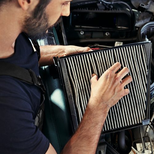 Mercedes Filtertausch