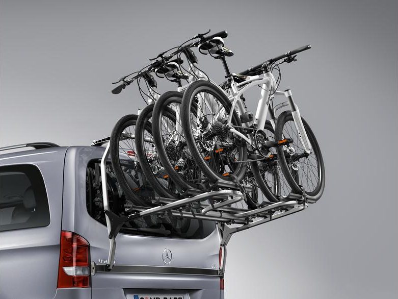 Heckfahrradträger für bis zu 4 Fahrräder